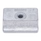 thumbnail image 1 of Bloque del Ánodo de Zinc, 338635 Compacto Duradero para 8 9.9hp 15hp 4 Bordes de Trazo, 1 of 7