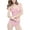Pink, variant on Darzheoy Bras for Women No Underwire Women's Non Steel Ring Adjustable Gathered Cross Buckle Lace Bra Set L