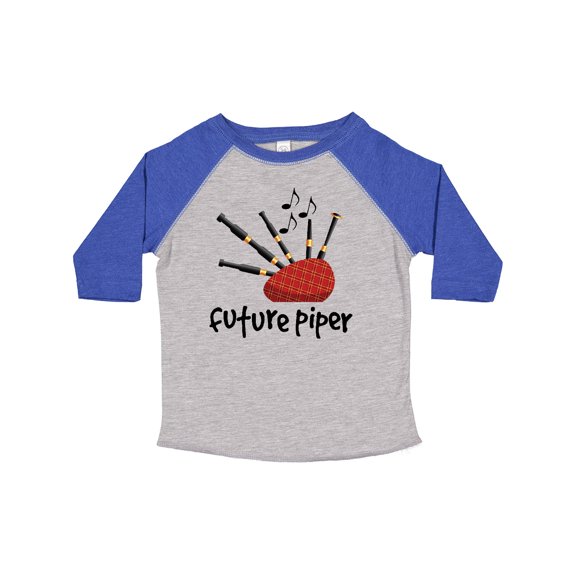Inktastic Bagpiper Kids Future Piper Boys or Girls Toddler T-Shirt