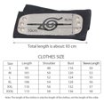 thumbnail image 2 of Conjunto de 8 piezas de bata larga unisex, capa de anime japonés, disfraz de Halloween, uniforme, diadema, accesorios completos, 2 of 5