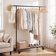 thumbnail image 2 of Costway Garment Rack with Extendable Rods, Clothes Stand on Wheels for , Dressing Rooms, 2 of 10