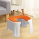 thumbnail image 4 of Taburete para Asiento de Inodoro en Cuclillas, Silla con Orinal Estable Antideslizante Resistente Móvil para Mujeres Embarazadas Ancianos Adultos Y Ni , cojín cojín Macarena Asiento de inodoro en cuclillas, 4 of 8