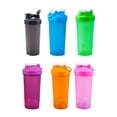 thumbnail image 4 of Termo Botella de agua con agitador de proteínas con vaso mezclador de gimnasio a prueba de fugas a escala (negro) Tmvgtek Libre de BPA, 4 of 9