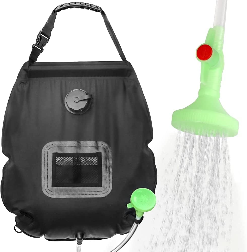 Portable Solar Camping Showers Bag for Hot Water, Solar Shower Bag 5