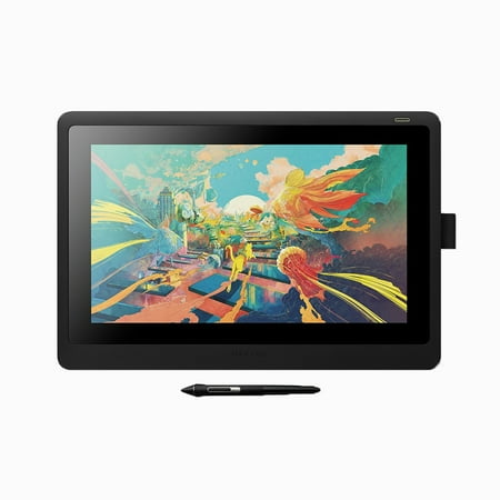 Wacom - Cintiq 16 Creative Pen Display Drawing Tablet - Black