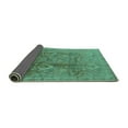 thumbnail image 2 of Ahgly Company Indoor Rectangle Oriental Turquoise Blue Traditional Area Rugs, 4' x 6', 2 of 4