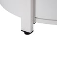 thumbnail image 2 of LeisureMod WW-29-24-GL 20 x 29 x 29 in. Walbrooke Patio Round Fire Pit & Tank Holder, White, 2 of 22