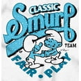 thumbnail image 2 of Vintage Classic Smurf Fair Play Unisex Plus Size Graphic Tee Brisco Brands 4X, 2 of 5
