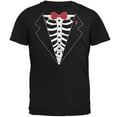 thumbnail image 1 of Tuxedo Skeleton Costume Black Adult T-Shirt, 1 of 1