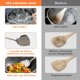 thumbnail image 2 of Juego de 8 Utensilios de Cocina Acero Inoxidable: Utensilios de Cocina con Espátula, Cucharón y Más Ideal para Cocinar, Freír y Servir en Sartenes, 2 of 4