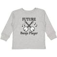 thumbnail image 3 of Inktastic Future Banjo Player Boys or Girls Long Sleeve Toddler T-Shirt, 3 of 5