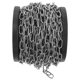 thumbnail image 2 of 1 rollo de cadena colgante de acero inoxidable para exteriores y campamentos Cadena metálica liviana para uso doméstico y de utilidad, 2 of 7