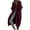 A011-Wine, variant on Long Cardigan Sweaters for Women 2025 Long Sleeve Chunky Cable Knit Cardigans Fall Knit Sweater with Pockets