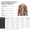 thumbnail image 4 of KLL Daisies Flowers Print Men's Women’s UPF 50+ Sun Protection Outdoor Hoodie Jacket Long Sleeve Fishing Hiking Performance Shirt-Large, 4 of 6