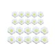 thumbnail image 1 of 20 piezas de huevo frito de resina simulado para manualidades, fundas de teléfono, material decorativo, accesorios artesanales (tallas S y L por cada 10 piezas), 1 of 6
