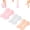 Three Colors, variant on Silicone Moisturizing Socks for Women Dry Cracked Feet, Soft Gel Rubber Socks, Foot Care Spa Pedicure Silicone Socks for Cracked Heel and Softening Rough Skin, Calluses (1 Pair), Pink