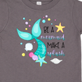 thumbnail image 4 of Inktastic Be a Mermaid Make a Splash Blue Mermaid Tail Boys or Girls Toddler T-Shirt, 4 of 5