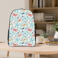 thumbnail image 5 of Zufioo Butterflies Print Transparent Backpack, 16-inch PVC Waterproof Schoolbag, Suitable for Campus Work and Travel, Unisex, 5 of 7