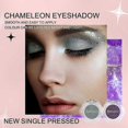 thumbnail image 3 of Glowing Purple Holographic Highlighter Palette with Emerald Undertones for Vibrant Radiance, 3 of 5