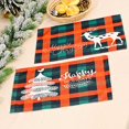 thumbnail image 4 of Inteprter Manteles individuales de Navidad para fiesta, banquete, comedor, posavasos, patrón impreso, cubierta de escritorio, adorno, decoración de Kits de decoración para fiestas Taza Inteprter HA068892-03, 4 of 6