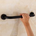 thumbnail image 2 of Shower Grab Bar, Stainless Steel Bathroom Handle (Black, 43cm), 2 of 3