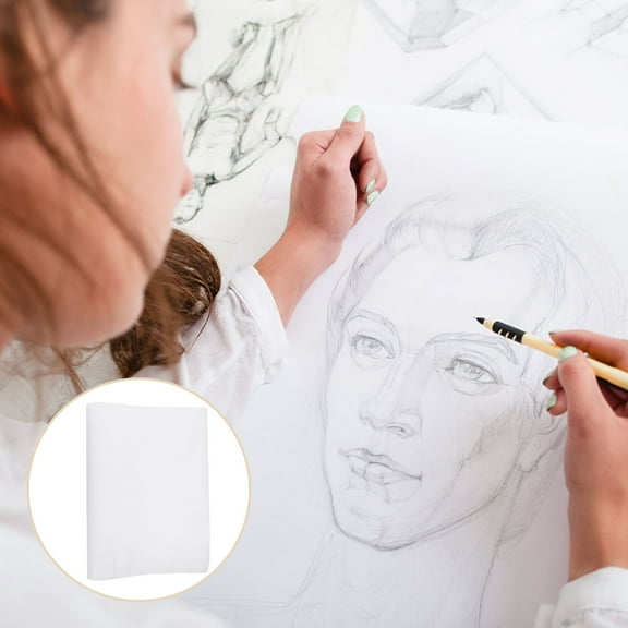 Pawsdot 2pcs White Watercolor Paper for Drawing Craft Activity Recycled Paper Resists Yellowing