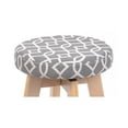 thumbnail image 2 of Nottingham Contemporary Wood/Fabric Barstool - Moroccan Interlaced, 2 of 4