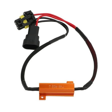 

Ccdes LED Light Resistor 2Pcs LED Decoder Small Portable Easy Installation Light Decoding Equipment