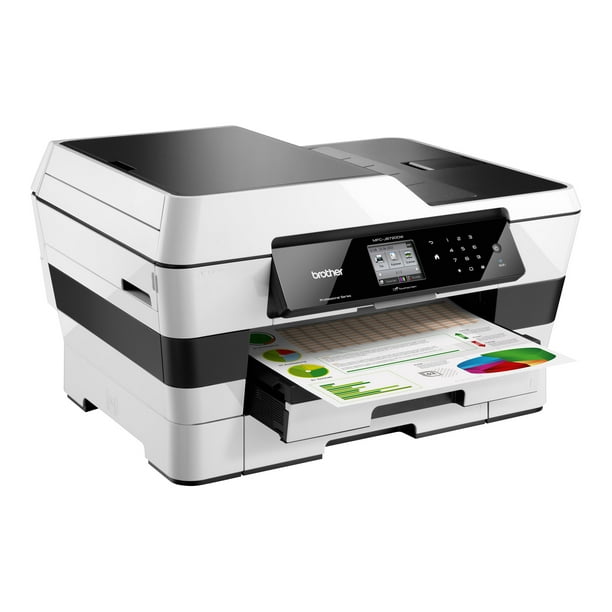 Brother MFC-J6720DW - Multifunction printer - color - ink-jet - 11.7 in x in (original) A3/Ledger (media) - up to 12 ppm (copying) - up to 22 (printing) -