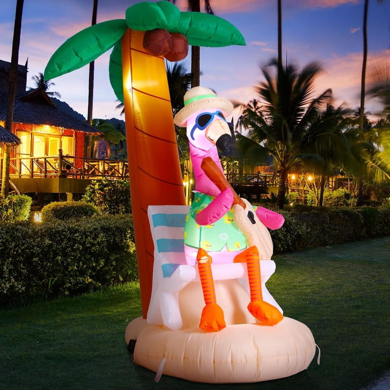 Leyndo 6 Pcs 24 Inch Inflatable Axolotl Pool Toys PVC Colorful