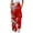 Red, variant on SwiftWear Trendy Casual Drawstring Joggers for Women Soft Cotton Blend Lounge Sweatpants with Floral Design Relaxed Fit Cuffed Athletic Pants S-2XL