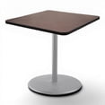 thumbnail image 6 of Hampden Furnishings Bennet Collection 36 Inch Cafe Table with Steel Frame and Mahogany Top, 6 of 13