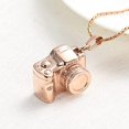 thumbnail image 4 of Camera Cremation Urn Necklace Camera Cremation Jewelry for Ashes Stainless Steel Memorial Pendant for Loved Ones Stainless Steel Mini Camera Urn Pendant, 4 of 7