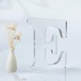 thumbnail image 1 of WOODOUNAI 4 Inch Designable Acrylic Letters Unfinished Acrylic Letter for Wall Decor Decorative Standing Letters Slices Sign Board Decoration for Craft Home Party Projects (E), 1 of 7