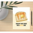 thumbnail image 4 of Koyal Wholesale Funny Father's Day Jumbo Card With Envelope, Butter Dad, Set of 1, 4 of 5