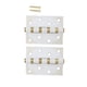 thumbnail image 1 of Bisagras de puerta de madera ranuradas, bisagra de acero inoxidable, piezas de Hardware para muebles, 2 uds. VoborMX herramienta, 1 of 8