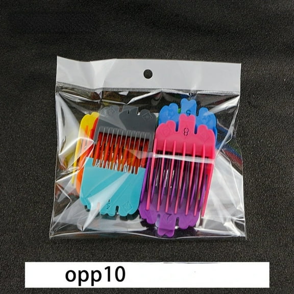 10Pcs Fashion Men Hair Clipper Limit Comb Salon Barber Cutting Guide Replacement Attachment Hair Trimmer Styling Tools