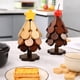 thumbnail image 3 of mfyjkho Almohadilla aislante para árbol de Navidad, soporte de madera para ollas calientes, salvamanteles resistente al calor para decoración de mesas de comedor, juego de 1, 3 of 4