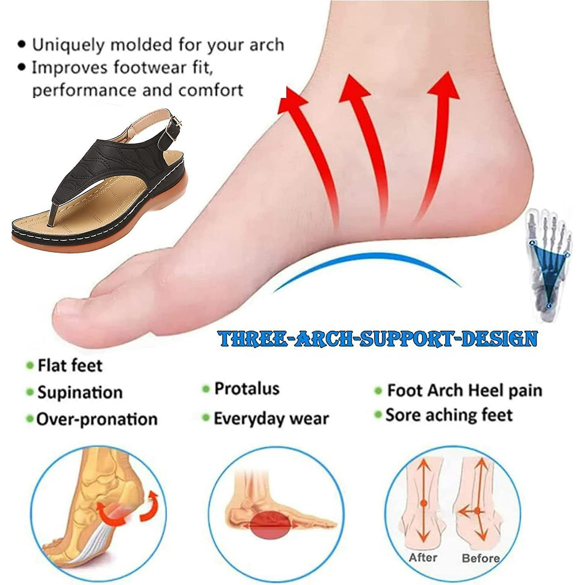 Orthopedic Sandals Beautiful Orthopedic Sandals For Women Posture Correction Walmart