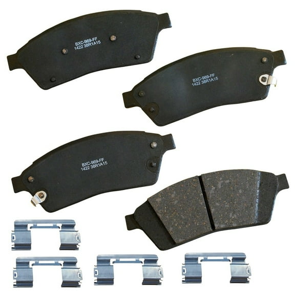 Bendix Brakes Disc Brake Pad Set Fits select: 2010-2016 CADILLAC SRX, 2011 SAAB 9-4X