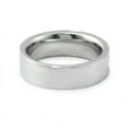 thumbnail image 5 of Eclet Jewels 14K White Gold Plated Diamond Rings - Princess Cut Excellent 0.5 Ct Diamond Engagement Rings - Engagement Wedding Trilogy Rings for Men's - Classic Engagement Wedding Men's Rings, 5 of 9