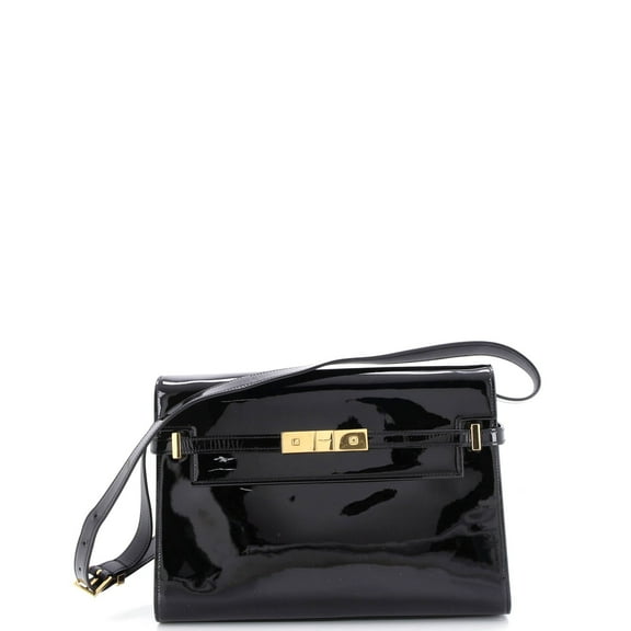 Pre-Owned Manhattan Shoulder Bag Patent Medium By Rebag
