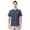Crown Blue, variant on Men's Short Sleeve Fishing Performance Outdoor Graphic T-Shirt, Monument, 2XL