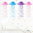 thumbnail image 4 of Farmhouse Wreath Mermaid Hanging Jellyfish Paper Lantern Party Decoration Hanging Mermaid Wishes Lantern Under Sea Mermaid Themed Birthday Baby Shower Wedding Family Party Decor,Purple Household Pend, 4 of 8