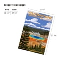 thumbnail image 5 of Lantern Press 1000 Piece Jigsaw Puzzle, Yellowstone National Park, Grand Prismatic Spring, 5 of 5