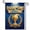 A, variant on XaaKee Garden Flags, Gold Victory Title Merit Prize Award Soccer Yard Flags, Double-sided High-quality White Linen Garden Flags For Outside, Outdoor Decor, 12x18Inch