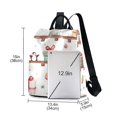 thumbnail image 3 of FORMRS Women's Travel Backpack Purse Anti-Theft Hidden Pockets Casual Shoulder Bag, Christmas Gift Train, 3 of 7
