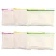 thumbnail image 1 of Shisuyan 6 Pcs Trousse à Crayons DIY Sac de Rangement pour Stylos Design à Fermeture Éclair Sac à Stylos pour Étudiants, 1 of 9