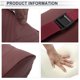 thumbnail image 3 of Almohada para reposacabezas de automóvil Unique Bargains, soporte para cuello ergonómico y cómodo, cuero Nappa, espuma de memoria, ancho ajustable, rojo, 1 pieza para conducción y viajes, 3 of 7