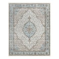thumbnail image 3 of Unique Loom Nyla Collection Area Rug - Winner (9' x 12' Rectangle Blue/Dark Gray), 3 of 7